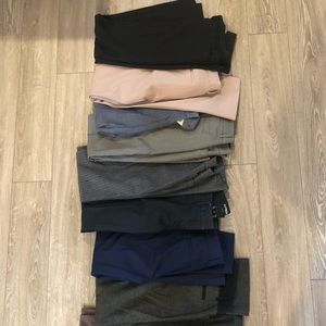 10 pair of Express Pants all size 6R